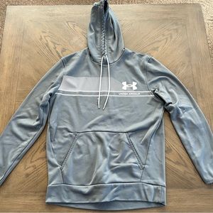 Under Armour Steph Curry Hoodie Athletic Loose Fit Mens 2XL Gray Sweatshirt